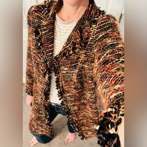 Laura Ashley Multicolor Knit Cardigan